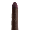 Shaft Model J Flexskin Liquid Silicone 8.5" Dong - Mahogany