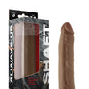 Shaft Model J Liquid Silicone 7.5" Dong - Oak