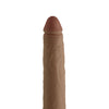Shaft Model J Liquid Silicone 7.5" Dong - Oak