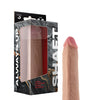 Shaft Model J Flexskin Liquid Silicone 6.5" Dong - Pine