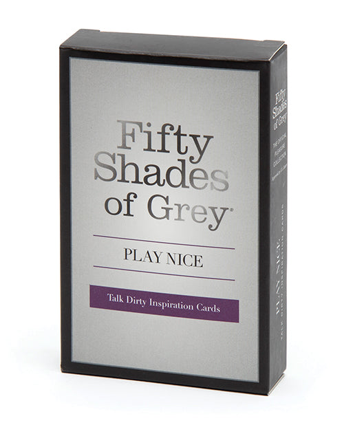 Fifty Shades of Grey Play Nice Talk Dirty Inspiration Cards