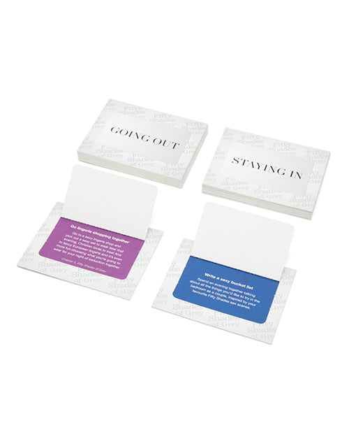 Fifty Shades of Grey Play Nice Date Night Idea Cards