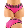 Vibes Buddy Pack Pussy Power Micro Brief & Lace Thong Pnk/Blk QN