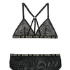 Vibes BOSS AF Bralette & Retro Short Black S/M