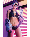 Vibes Not Your Bitch Bralette & Cheeky Panty - Black