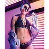 Vibes Not Your Bitch Bralette & Cheeky Panty - Black