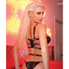 Vibes Fuck Off Lace Bra & Cutout Panty Black M/L
