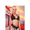 Vibes Fuck Off Lace Bralette & Cheeky Panty Black S/M