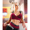 Vibes So Salty Long Line Bra & Cheeky Panty Berry Bliss M/L