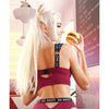 Vibes So Salty Long Line Bra & Cheeky Panty Berry Bliss M/L
