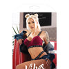 Vibes So Salty Soft Cup Bralette & Thong Berry Bliss M/L