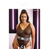 Vibes Fuck Off Mesh Playsuit Black QN