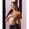 Vibes Fuck Off Knife Pleated Microfiber Skirt Black M/L