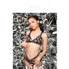 Vibes Why U Trippin Bralette & Cheeky Panty Black M/L