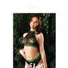 Vibes That's Dope Halter Top & Retro Panty Black S/M