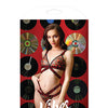 Vibes So Juicy Strappy Bralette & Panty Black L/XL