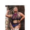 Vibes Stardust Halter Top & Suspender Bottoms Black QN