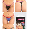 Vibes AF 3 Pack Thongs Assorted Colors O/S