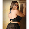 Curve Nova Star Halter Top & Shorts - Black