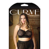 Curve Nova Star Halter Top & Shorts - Black