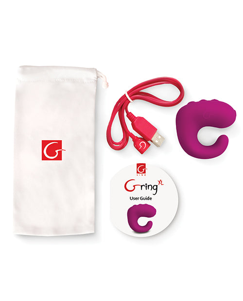 G Ring XLarge - Sweet Raspberry