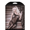 Sheer Fantasy Before Dawn Off the Shoulder Bodystocking Black