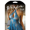 Vixen Halter Lace Dress & G-String - Teal