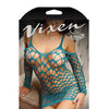 Vixen Forget the Rules Cutout Cold Shoulder Stretch Knit Dress Dark Teal L/XL