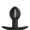 Fun Factory B Ball Uno Weighted Ball Butt Plug - Black/Grey