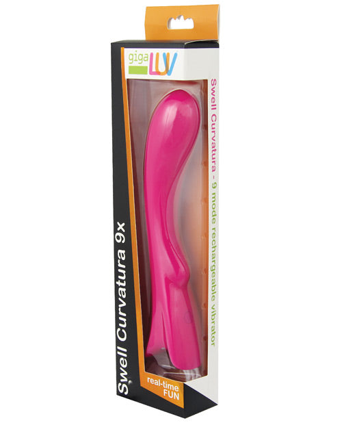 GigaLuv Swell Curvatura Vibe - 9 Functions Pink