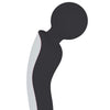 GigaLuv Orbital Wand 9x - 9 Functions Black