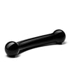 Glas Double Bull Glass Dildo - Black