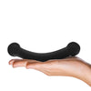 Glas Double Bull Glass Dildo - Black