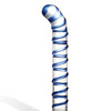 Glas Mr. Swirly 6.5" G-Spot Glass Dildo