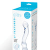 Glas 6" Curved G-Spot Glass Dildo