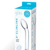 Glas 8" Slimline G-Spot Glass Dildo
