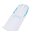 Glas 8" Sweetheart Glass Dildo - Pink/Clear