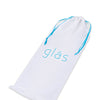 Glas 10" Twister Dual Ended Dildo - Blue
