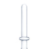 Glas 9.25" Classic Smooth Dual Ended Dildo - Clear