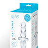 Glas Titus Beaded Glass Butt Plug