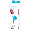 Glas Red Head Double Glass Dildo
