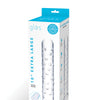 Glas 10" Extra Large Glass Dildo - Clear