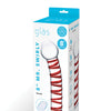 Glas 8" Mr. Swirly Glass Dildo - Red