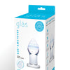 Glas Amethyst Rain Glass Butt Plug