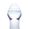 Glas Amethyst Rain Glass Butt Plug