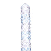 Glas Purple Rose Nubby Glass Dildo