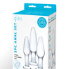Glas 3 pc Glass Anal Training Kit