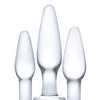 Glas 3 pc Glass Anal Training Kit