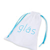 Glas 4" Rechargeable Vibrating Dotted G Spot/P Spot Plug - Blue