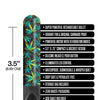 Buzzed 3.5" Rechargeable Bullet - Canna Queen Black